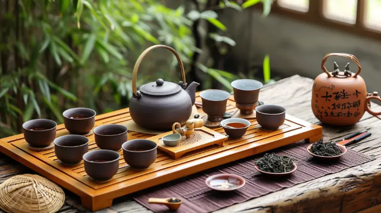 The Gongfu tea ceremony